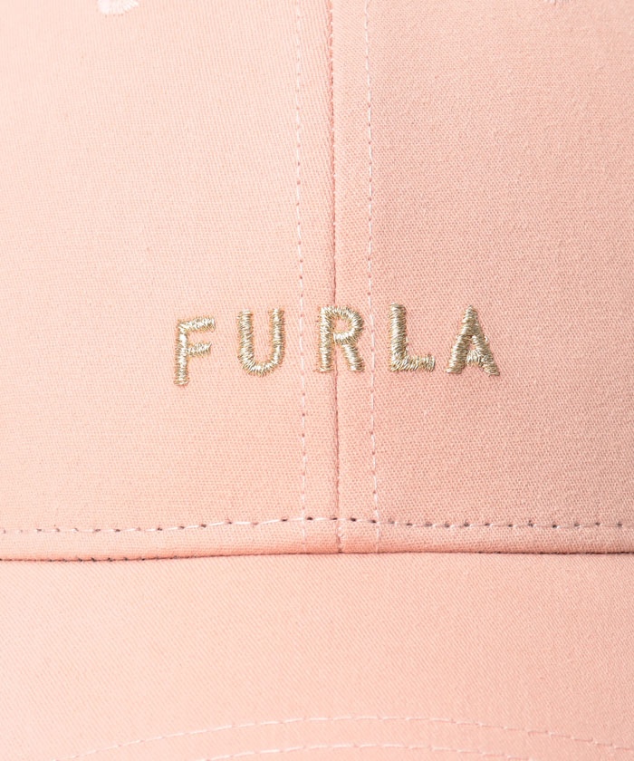 【ロゴ入り】FURLAフルラ キャップ ロゴ刺しゅう FURLA(フルラ) フロントロゴ刺繍キャップ UV / MOONBAT