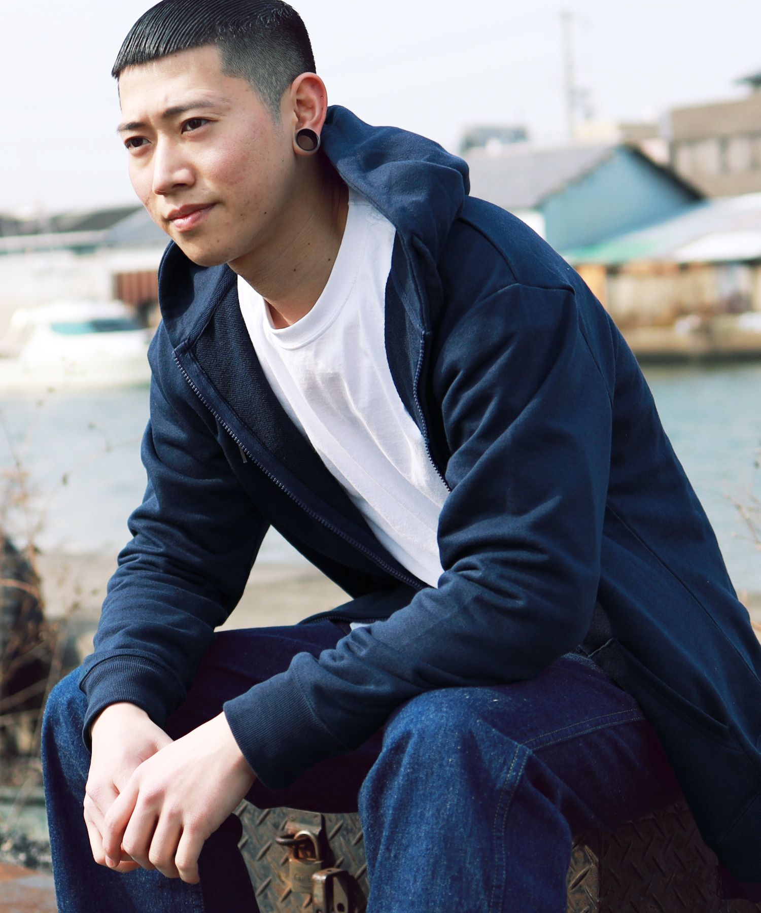 ジギーズショップ JIGGYS SHOP 裏毛 スウェット ジップアップ ジギーズショップ JIGGYS SHOP 裏毛 スウェット ジップアップ