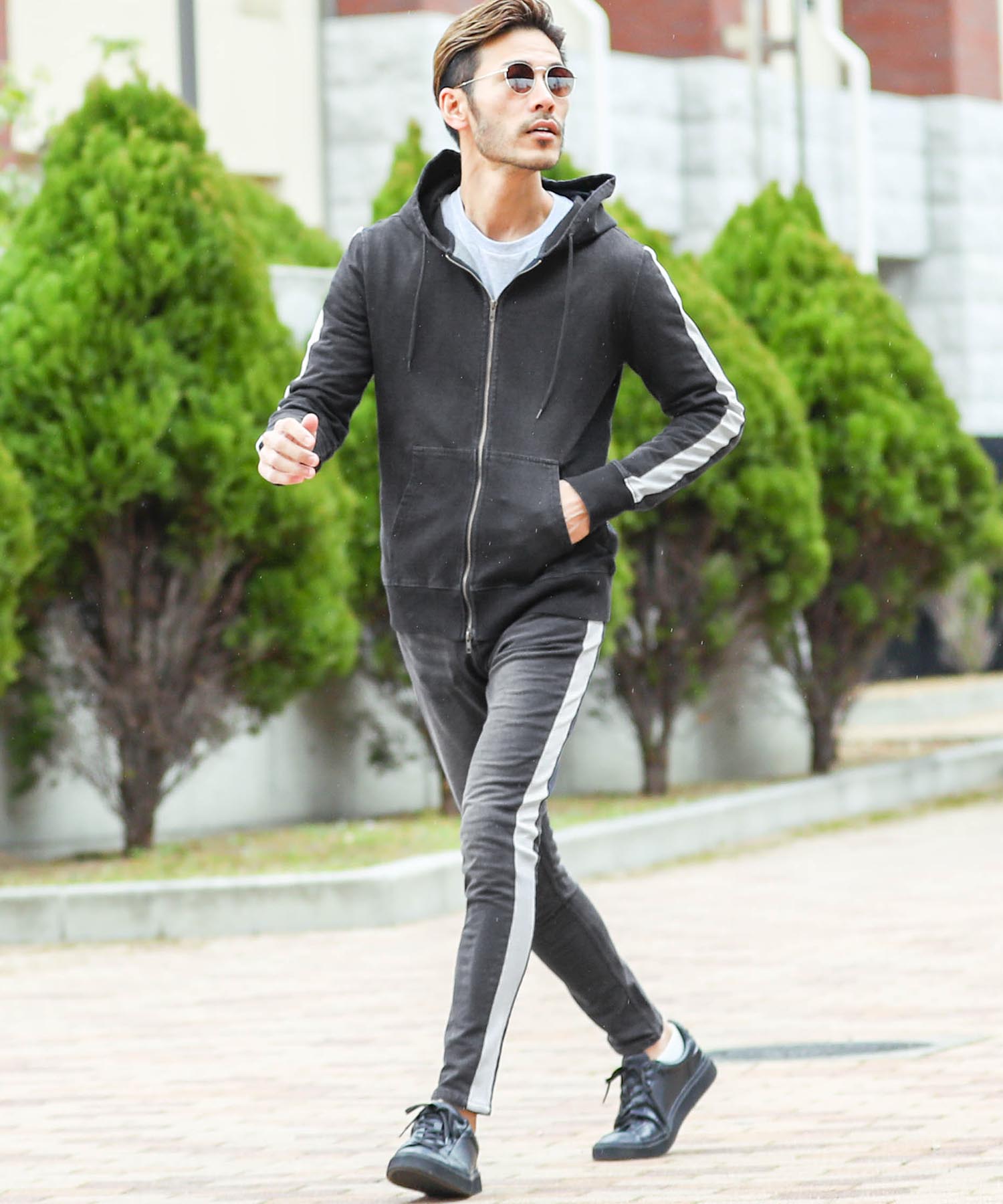 ジギーズショップ JIGGYS SHOP スウェット デニム ジップ ジギーズショップ JIGGYS SHOP スウェット デニム ジップ