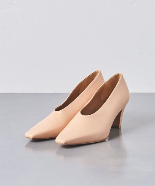＜NAOKO TSUJI+UNITED ARROWS＞ポインテッド スクエア パンプス†