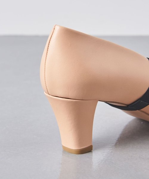 ＜NAOKO TSUJI+UNITED ARROWS＞ポインテッド スクエア パンプス†