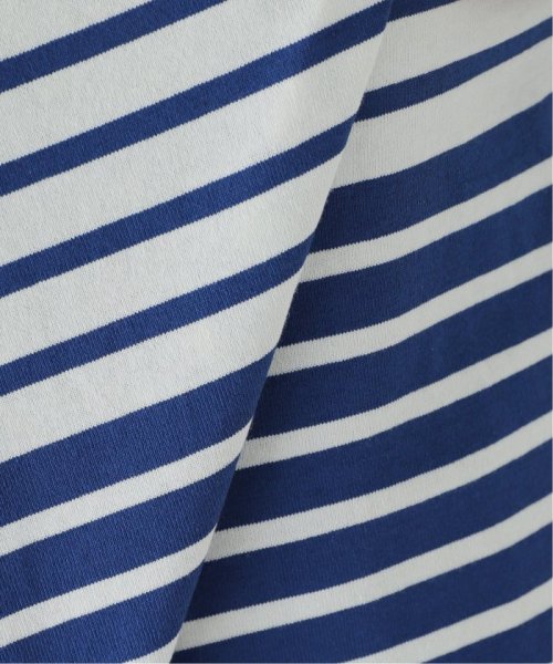 ダブルピッチボーダーロングTシャツ
