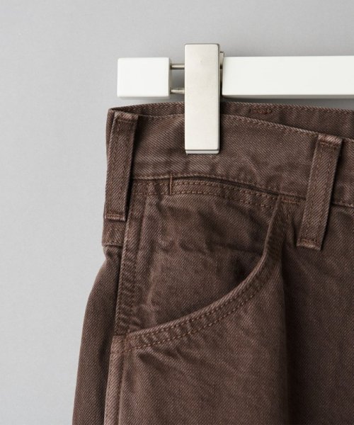 【別注】＜Wrangler＞ブラウンデニム フレアパンツ ∴