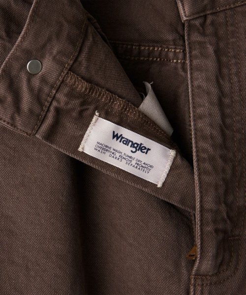 【別注】＜Wrangler＞ブラウンデニム フレアパンツ ∴