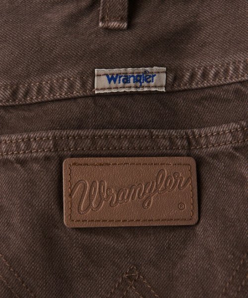 【別注】＜Wrangler＞ブラウンデニム フレアパンツ ∴
