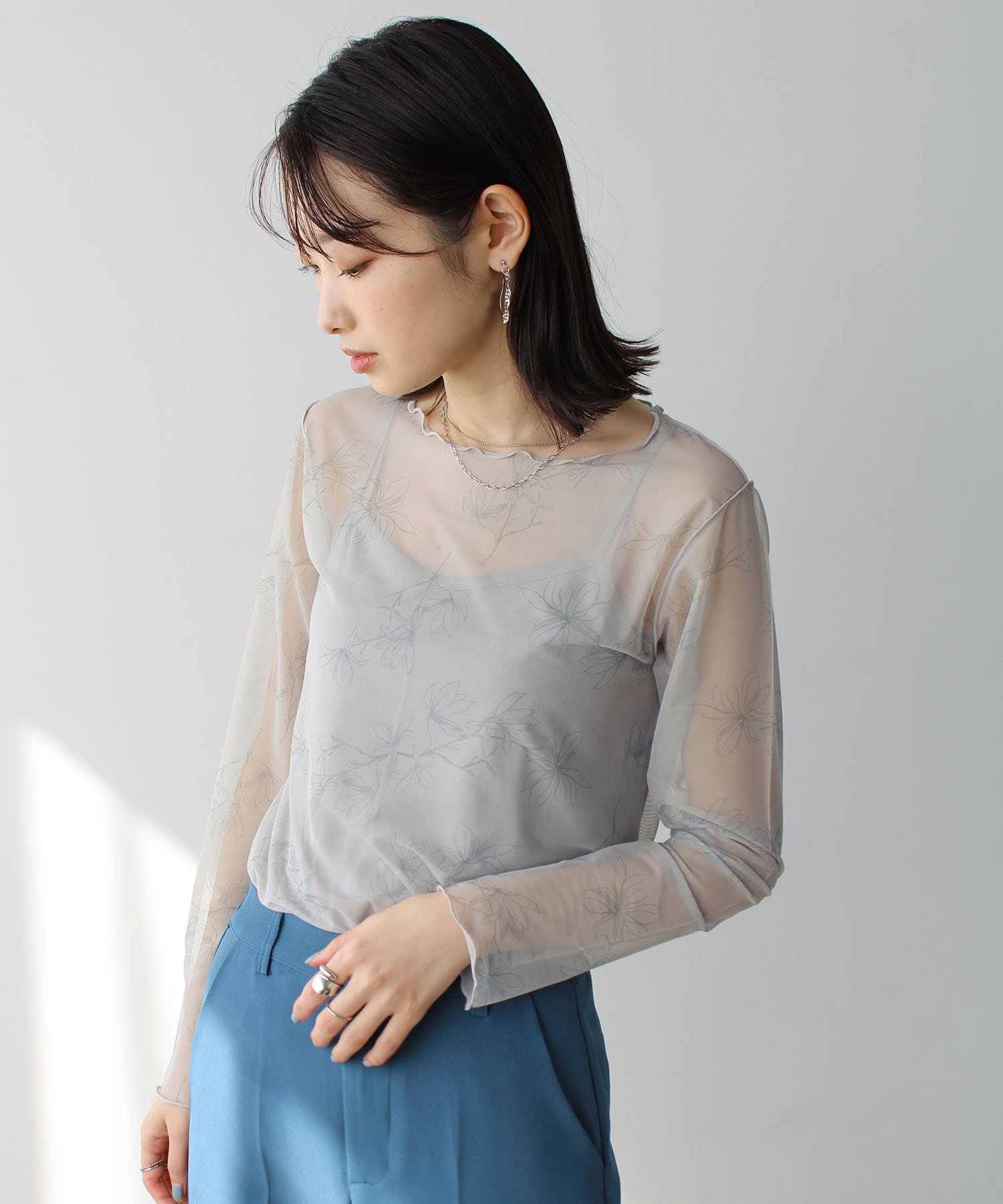 KNWLS トップス　ssense シアートップ シアーインナートップス | Northmall（ノースモール）暮らしを