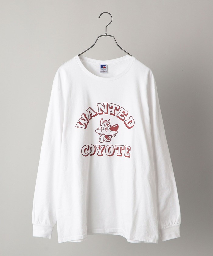 NEIGHBORHOOD RUSSELL ATHLETIC ロンT 白　Lサイズ 別注』RUSSELL ATHLETIC×UR BORDER LONG SLEEVE T-SHIRT[URA4