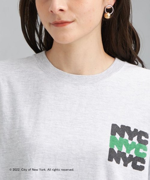 GOOD ROCK SPEED＞ NYC ショートスリーブ ロゴ Tシャツ ミディアムグレー(504538352) |  グリーンレーベルリラクシング(green label relaxing) - d fashion