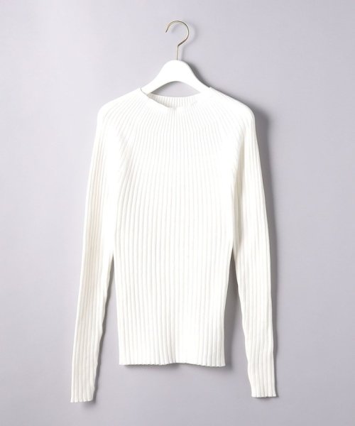 ＜UNITED ARROWS＞C リブ ハイネック ニット W