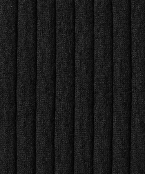 ＜UNITED ARROWS＞C リブ ハイネック ニット W