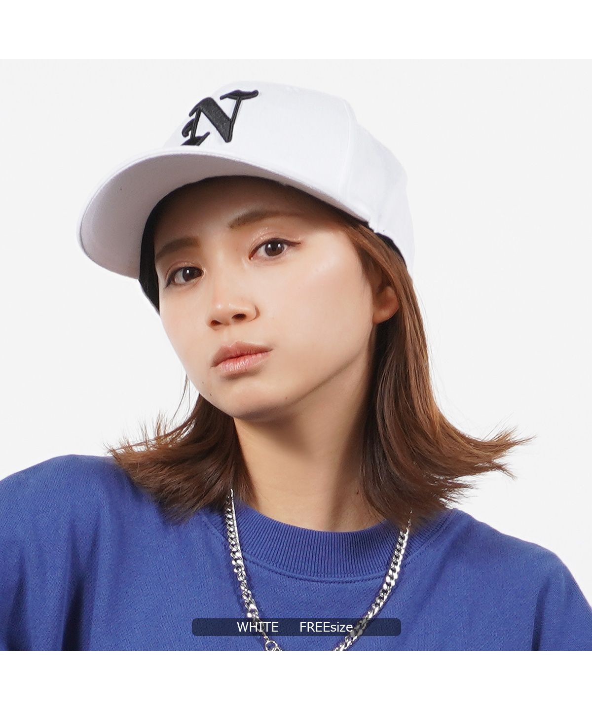上品コーデはコレで安心！ ワンフォークロージング 1111clothing ベースボールキャップ 帽子