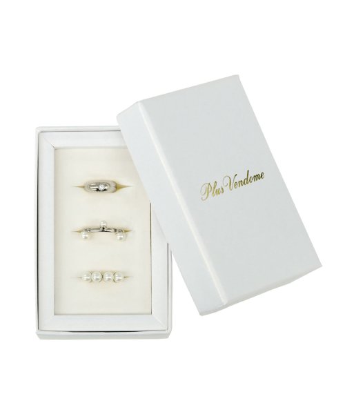 Coffret a perles コフレ・ア・ペルル 3－piece set ear cuffs