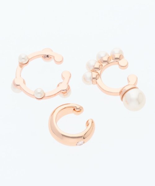 Coffret a perles コフレ・ア・ペルル 3－piece set ear cuffs