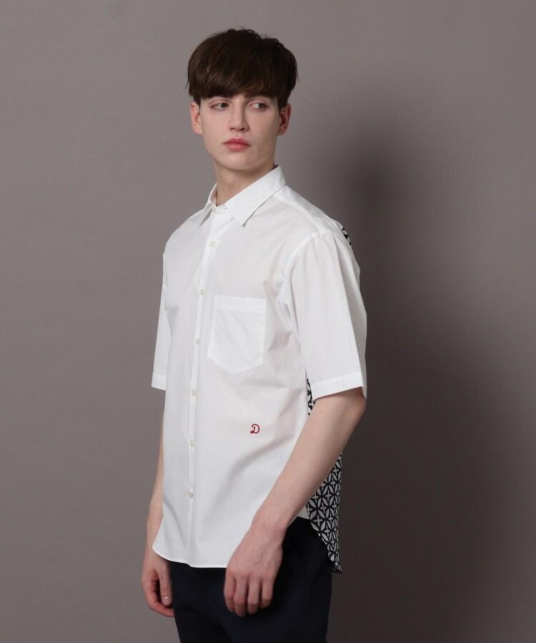 新品 オーバーラップサークルシャツ 38 ファッション 新品 オーバーラップサークルシャツ