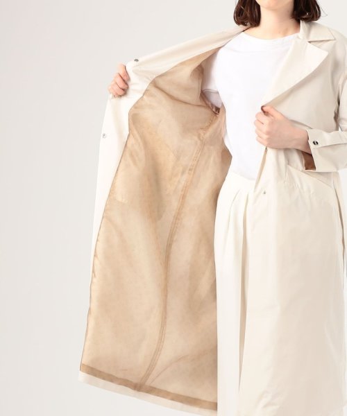 HERNO ポリエステルタフタ ベルテッドコート
