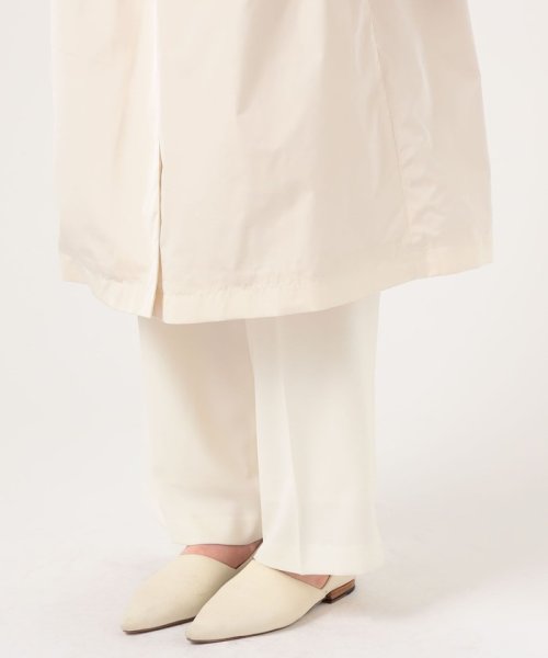 HERNO ポリエステルタフタ ベルテッドコート