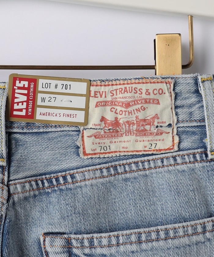 セール】＜LEVI'S VINTAGE CLOTHING＞ 1950s 701 デニム パンツ ライト