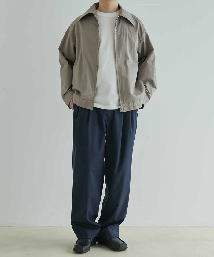 セール 65%OFF】【WEB限定】ビッグカラー ワイドシルエット