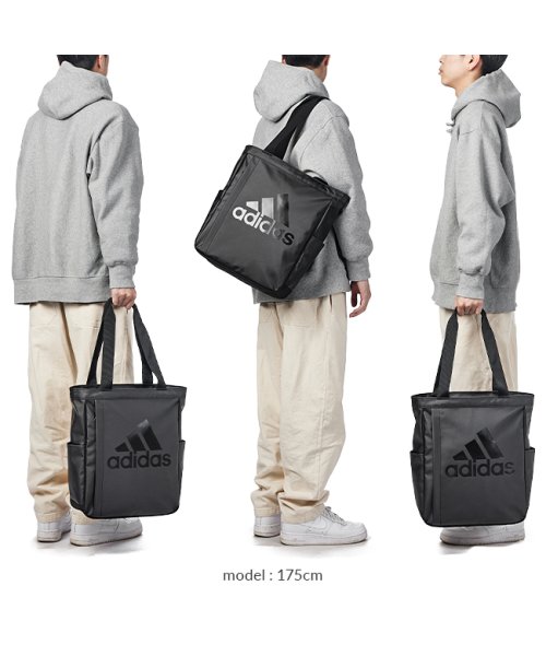 アディダス トートバッグ メンズ レディース ジム スポーツブランド 大容量 縦型 軽量 軽い 肩掛け Adidas アディダス Adidas D Fashion