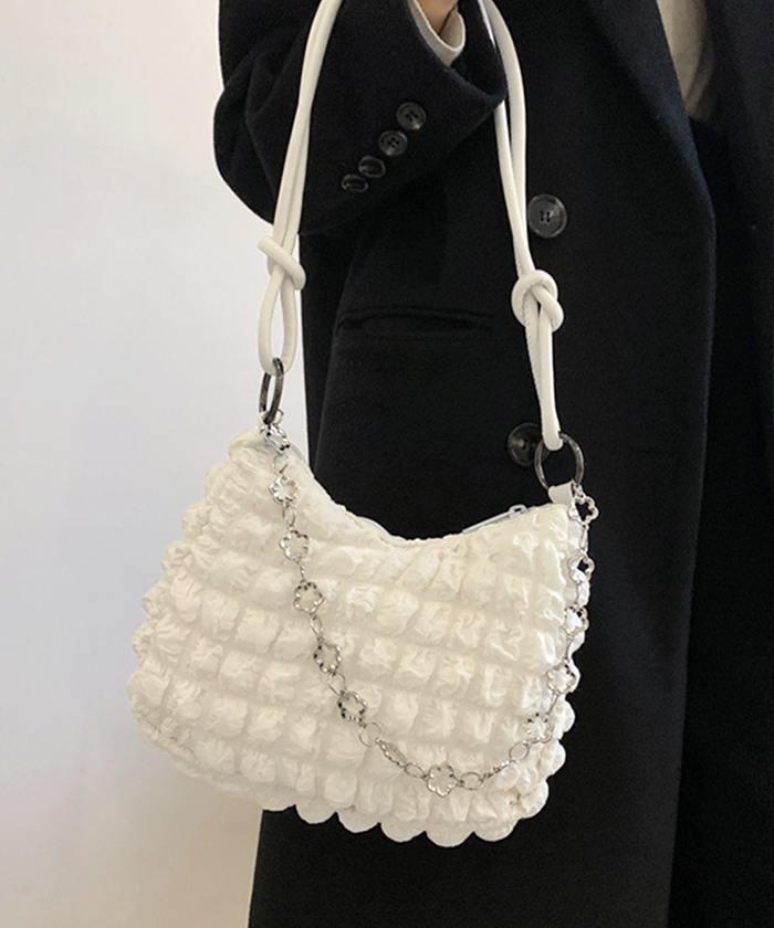 ☆KHIHO☆COOCOO BAG FUR ショルダーバッグ 韓国発 ☆FIND KAPOOR☆送料込み☆韓国☆大人気☆BELTY BAG 25 CRINKLED