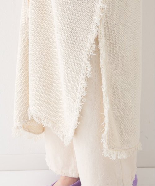 【ADAWAS / アダワス】 FRINGE KNIT GOWN