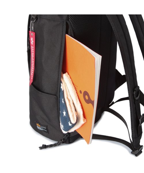 アルファインダストリーズ リュックサック リュック 24L スクエア ボックス 通学 メンズ 男子 高校生 ALPHA INDUSTRIES TZ1072－66