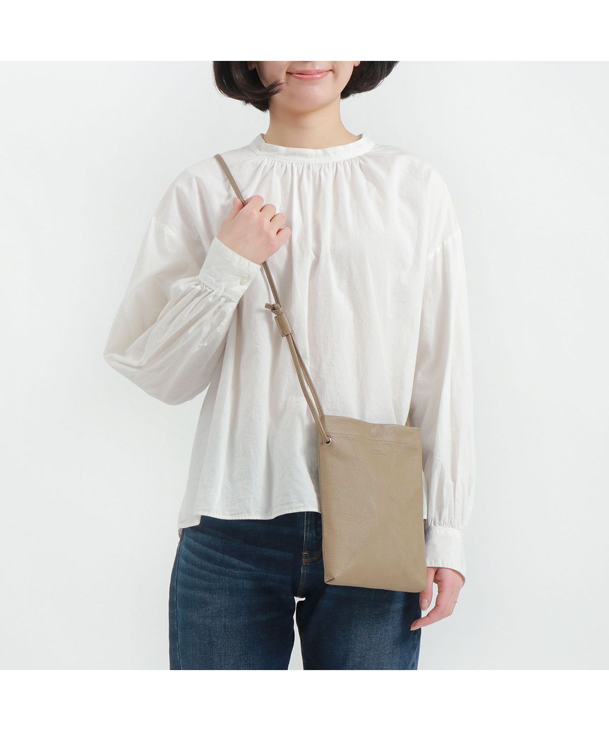 スロウ SLOW スロウ ショルダーバッグ SLOW embossing leather