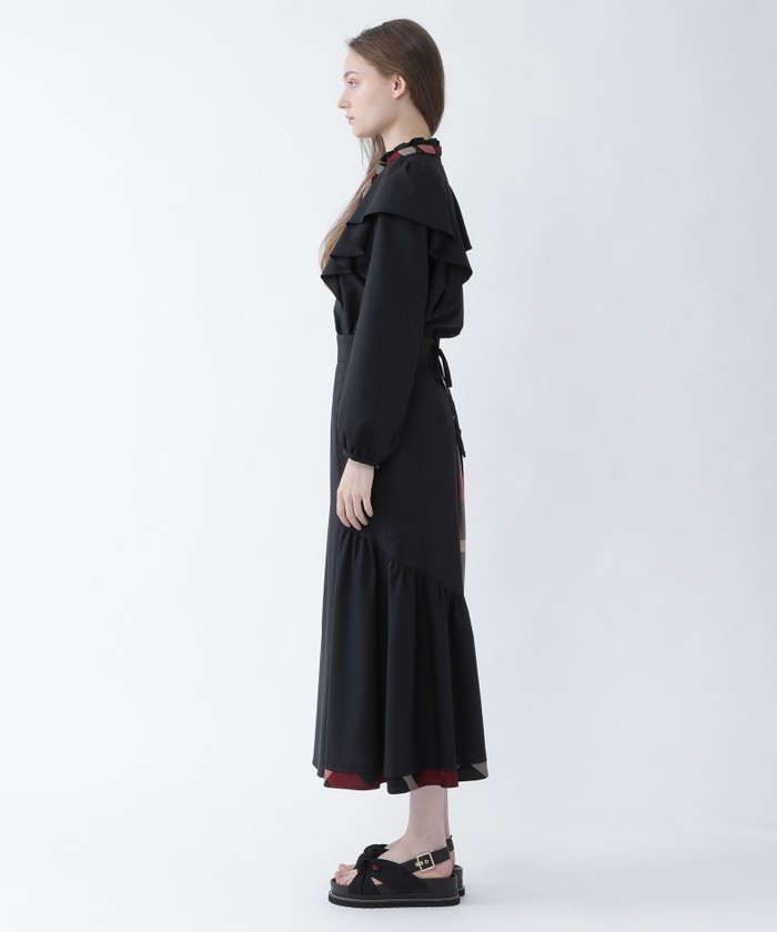 クレストブリッジ チェックカルゼ スカート 【Blue Lab:EZUMi】 BLUE LABEL CRESTBRIDGE（ブルーレーベルクレストブリッジ）の
