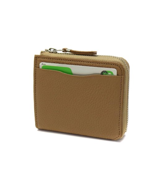 スロウ 二つ折り財布 SLOW 財布 goat ゴート mini L zip wallet L字ファスナー 小銭入れ コンパクト 山羊革 333S93J
