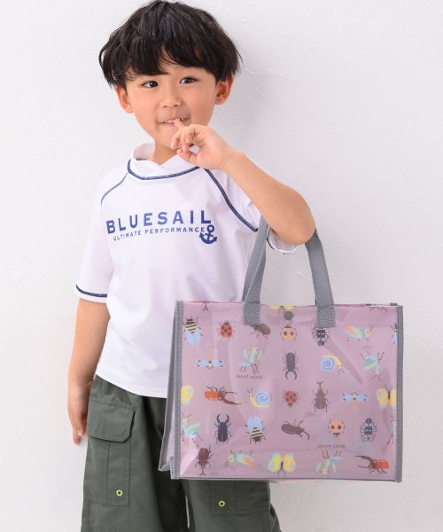 プールバッグ ビーチバッグ 女の子 男の子 キッズ 子供用 小学校 ウズランド ビニールバッグ クリアバッグ テディショップ Teddyshop D Fashion