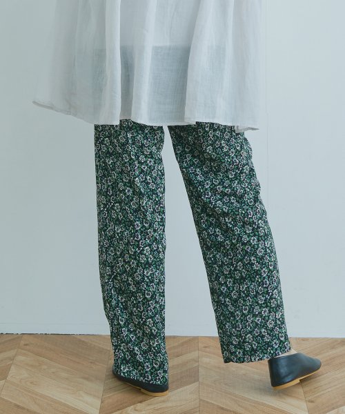 「WHYTO. / ホワイト」プリントイージーパンツ"Print Easy pants"