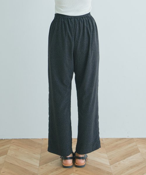 「WHYTO. / ホワイト」プリントイージーパンツ"Print Easy pants"
