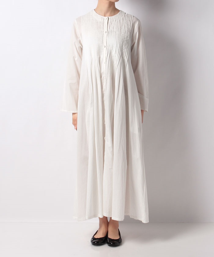 セール 30%OFF】カディコットンピンタックワンピース(504563139
