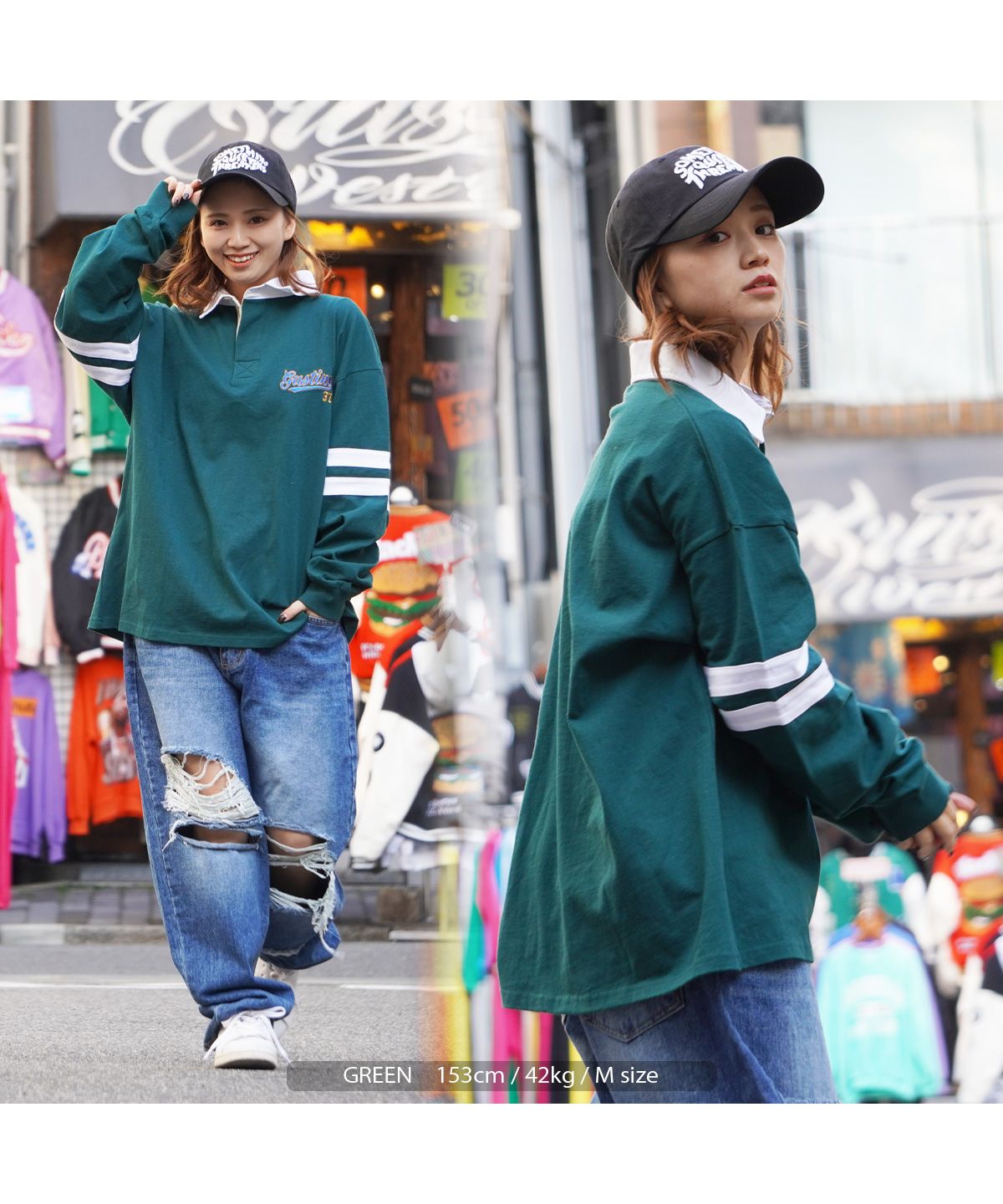 ワンフォークロージング 1111clothing ラガーシャツ メンズ