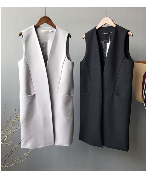 レディース ジレ ロングコートジレ ジレンチ ベスト ロングベスト トレンチベスト 春 秋 大きいサイズ クララキッズ Clarah Kids D Fashion レディース ジレ ロングコートジレ ジレンチ ベスト ロングベスト トレンチベスト 春 秋 大きいサイズ クララキッズ Clarah Kids D Fashion