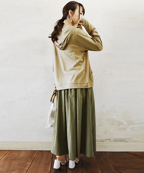 クーポン】【and it_】UVカット指穴ZIPパーカー【M】【L】【LL】 パーカー レディース 大きいサイズ 夏服 UVカット 夏 薄手 uv パーカー(500878646) | アンドイット(and it_) - d fashion