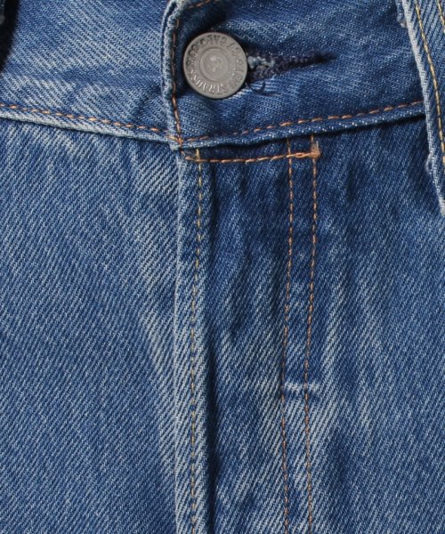 【Levi's】 リーバイス AUTHENTIC 501/ボタンフライ/ストレート/ヴィンテージ/アメカジ/ウォッシュ加工/濃色/2022SS