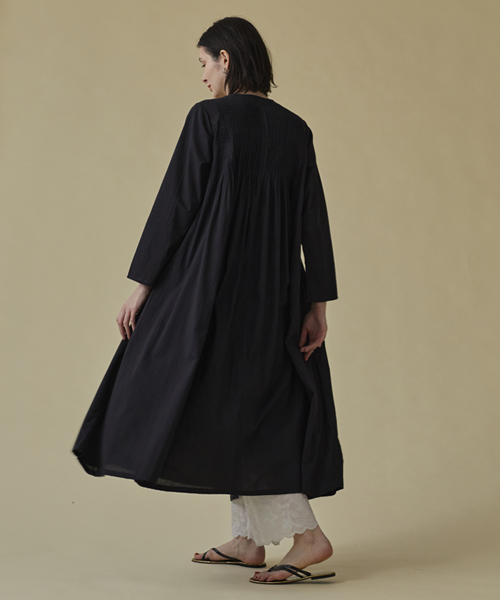 セール 30%OFF】カディコットンピンタックワンピース(504563139