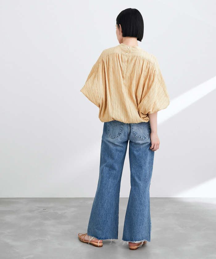 「SALON adam et rope'」 ドルマンスリーブブラウス FREE ベージュ系その他 レディース セール 60%OFF】【アウトレット店舗・WEB限定】ドルマンスリーブ