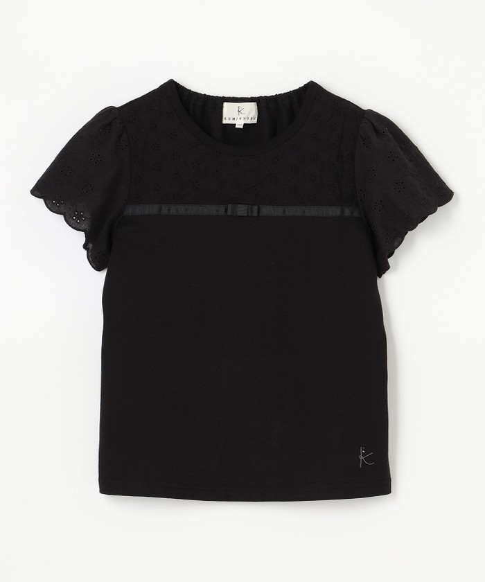 150-160cm】レースコンビ Tシャツ(504599295) | 組曲KIDS(KUMIKYOKU 150-160cm】レースコンビ Tシャツ(504599295) | 組曲KIDS(KUMIKYOKU