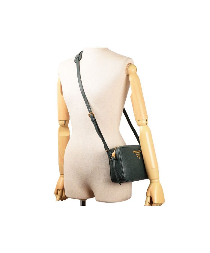PRADA■レザーショルダーバッグ Vitello Phentx プラダ PRADA PRADA プラダ VITELLO PHENIX ショルダーバッグ