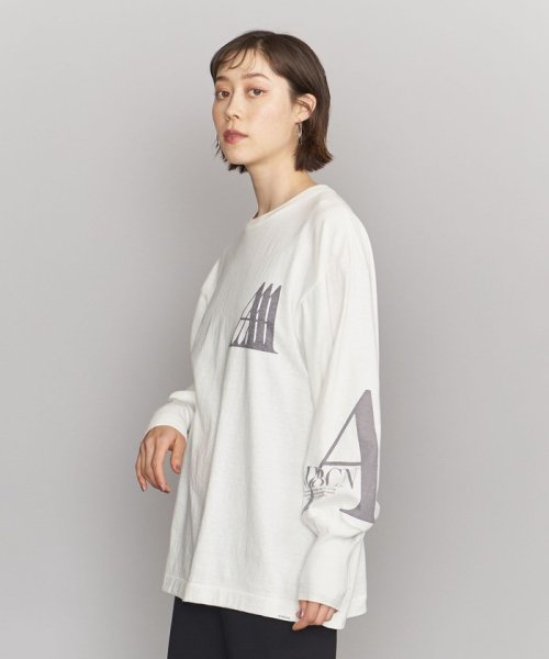 ＜Americana(アメリカーナ)＞ロゴロングスリーブ Tシャツ