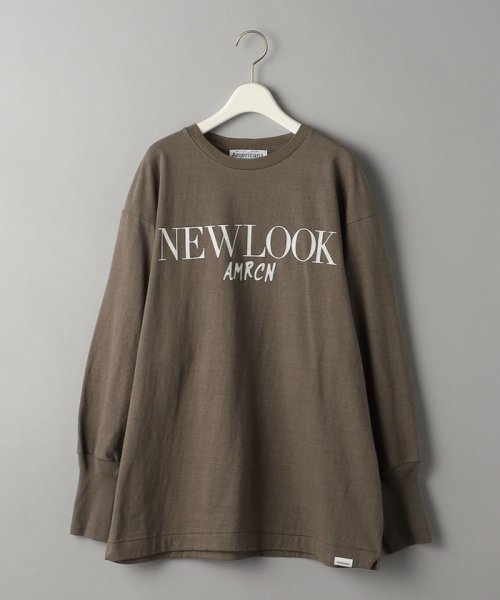 ＜Americana(アメリカーナ)＞ロゴロングスリーブ Tシャツ