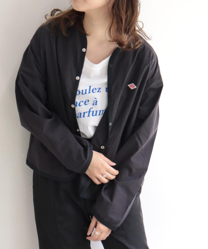 Amazon.co.jp: DANTON ダントン メンズ T/Cポプリン シャツ