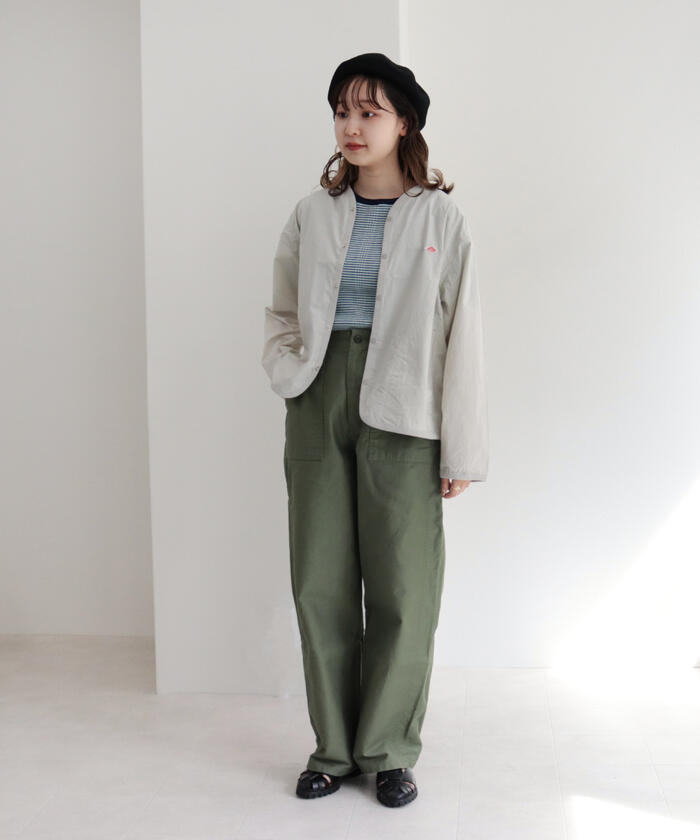 DANTON コットンシャツカーディガン 38 WEB限定】【DANTON/ダントン】SHIRTS CARDIGAN シャツ