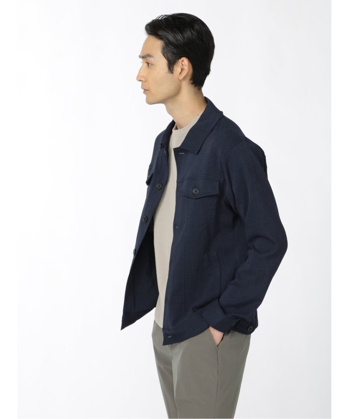 セール 62%OFF】ストレッチ トラッカージャケット メンズ シャツ