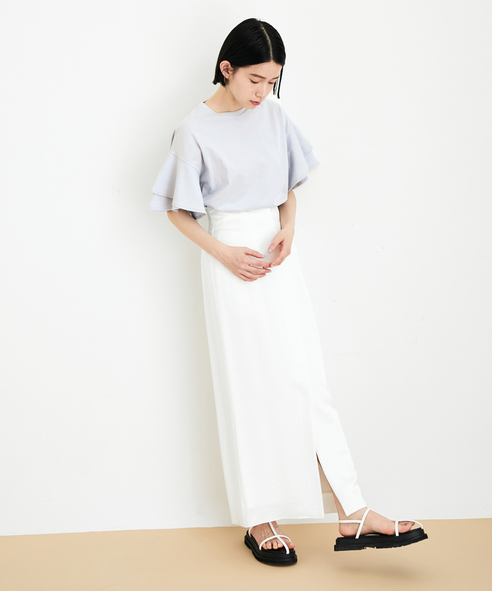セール 70%OFF】【WEB限定】フレアスリーブカットプルオーバー
