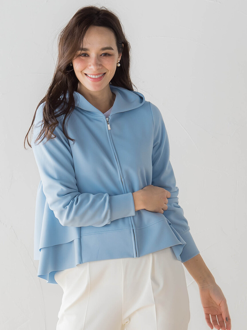 VIAGGIO BLU - ピアッジョブルーパーカー セール 50%OFF】ビアッジョブルー Viaggio Blu アクアスー