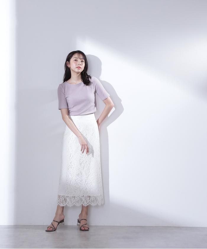 公式の店舗 セール 50%OFF】ラッセルレーススカート(504601977 スカート