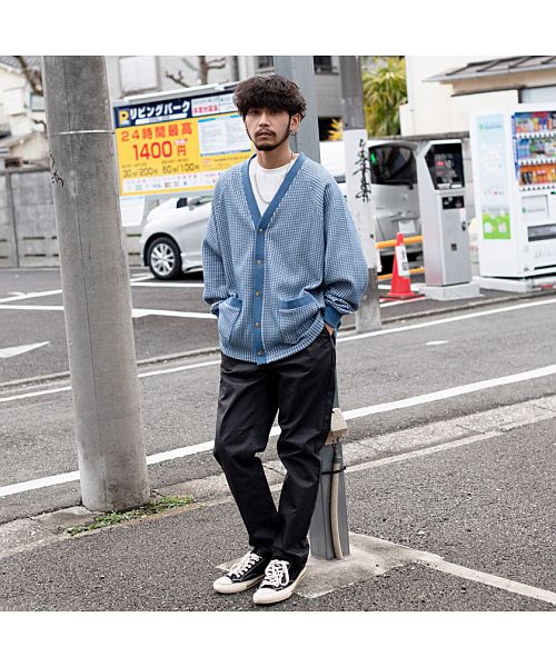 【チルトザオーセンティック】タグ付チノパンツ tilt the authentics (チルト ザ オーセンティクス) Sulfur Dye